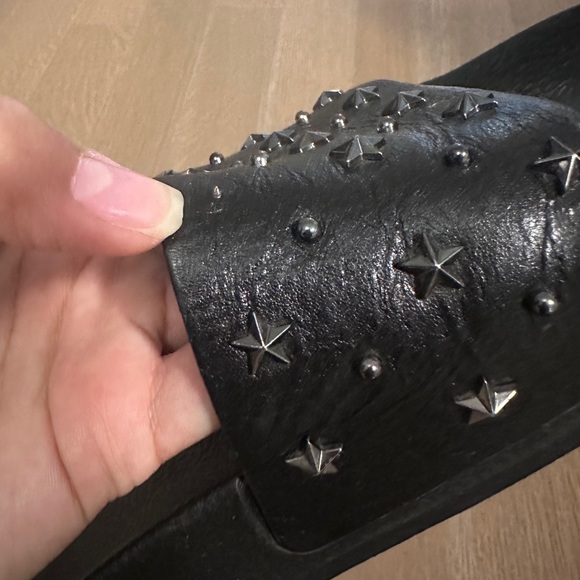 Balmain studded slides sz 39 - Picture 4 of 5